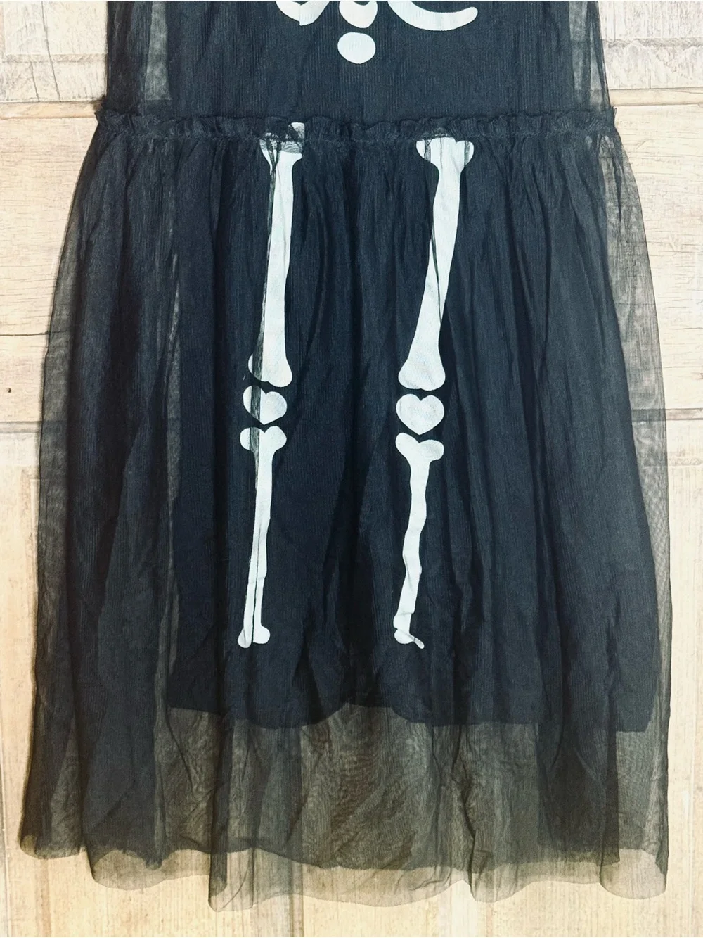 H&M skeleton dress